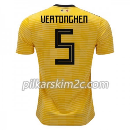 Koszulka Belgia Vertonghen 5 Precz Mistrzostwa Świata 2018 - Koszulki Piłkarskie